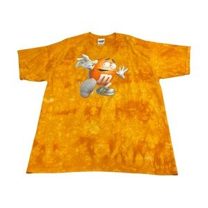 M&M “Orange” vintage 90’s Tye dye tee